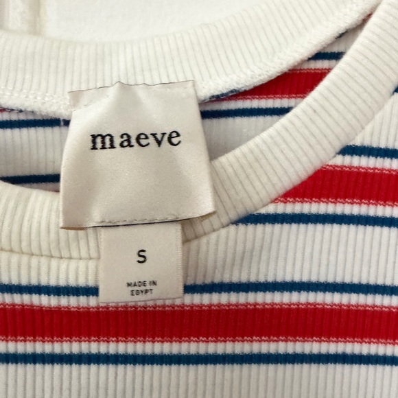 Maeve Multicolor Ribbed Racerback Tank - Picture 2 of 3